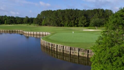 crow creek golf club fourth hole