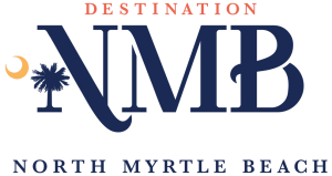 NMB NorthMyrtleBeach Logo Blue wCoral